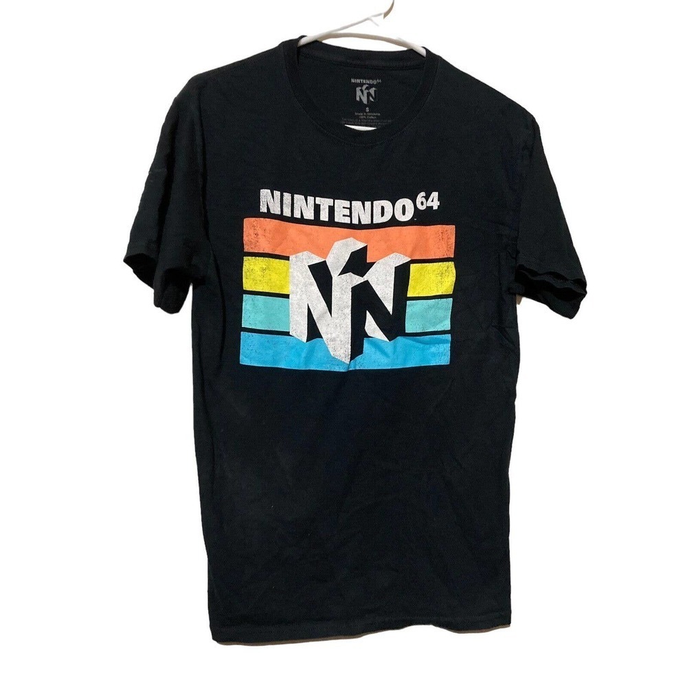 Nintendo 64 Classic Logo T Shirt Mens‎ Size Small